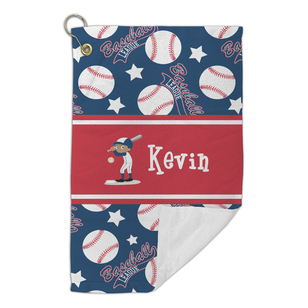 Baseball Microfiber Golf Towels Small - FRONT FOLDED