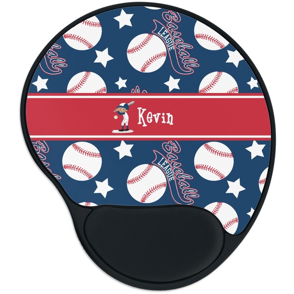 Custom Baseball Mouse Pad with Wrist Support