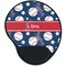 Baseball Mouse Pad with Wrist Support