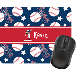 Baseball Rectangular Mouse Pad (Personalized)