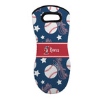 Baseball Neoprene Oven Mitt - Single w/ Name or Text