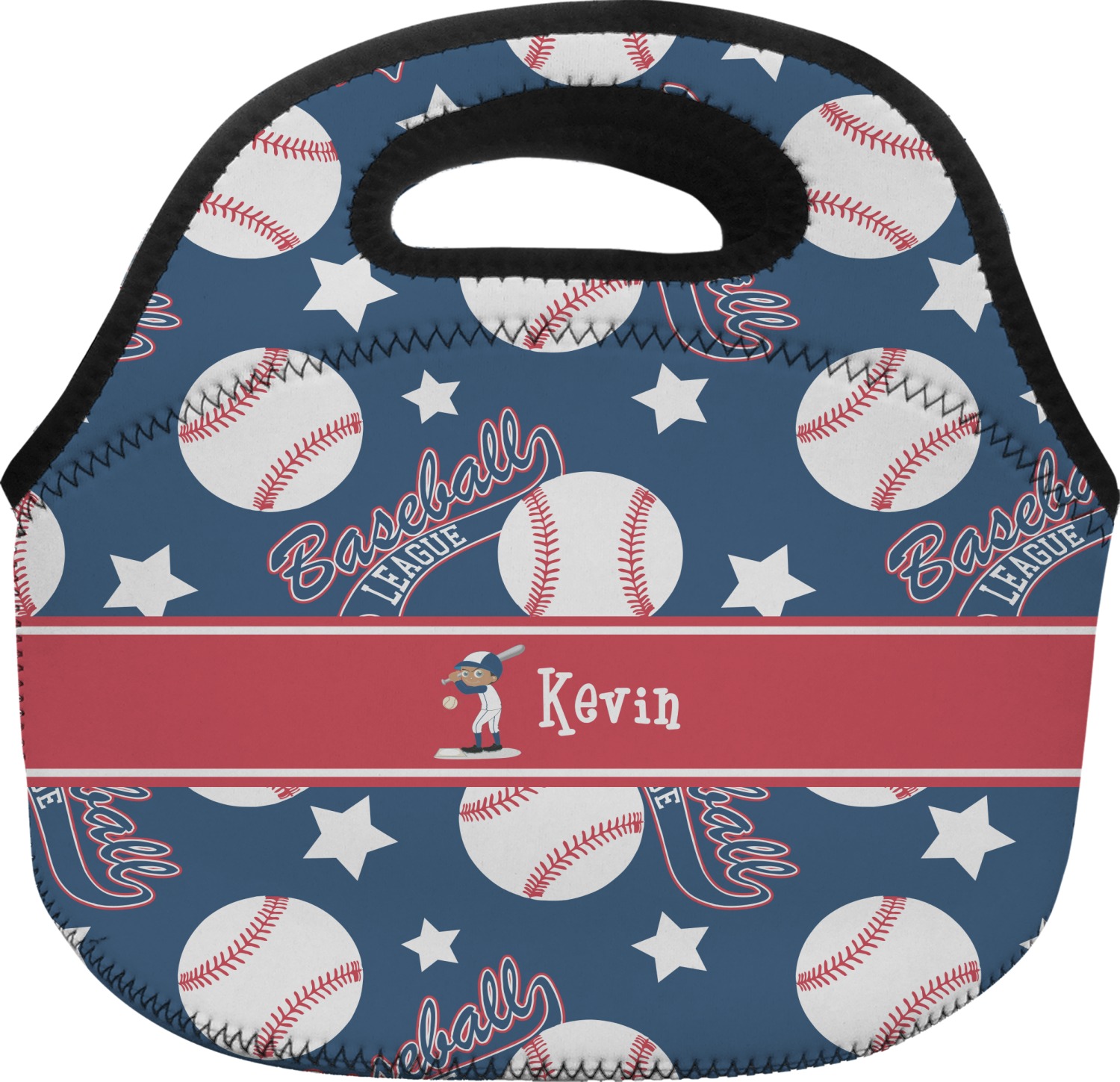 Baseball Lunch Bag Large (Personalized) YouCustomizeIt