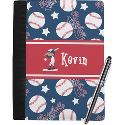 Baseball Notebook Padfolio - Large w/ Name or Text