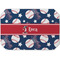 Baseball Octagon Placemat - Single front