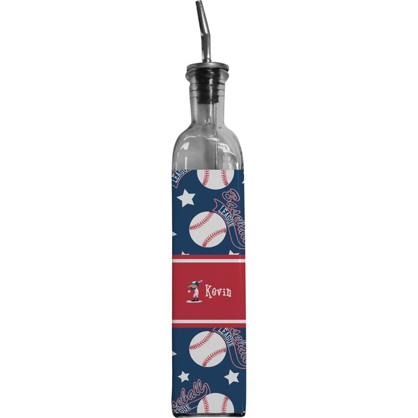 Custom Baseball Oil Dispenser Bottle (Personalized)
