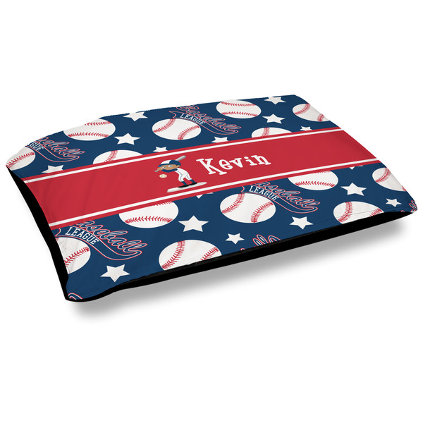 Custom Baseball Dog Bed w/ Name or Text