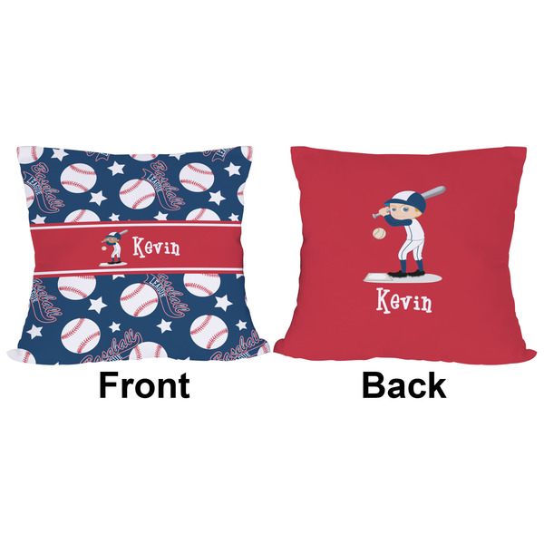 Baseball Outdoor Pillow - 16x16