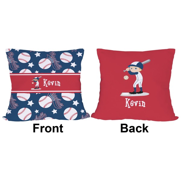 Baseball Outdoor Pillow - 18x18
