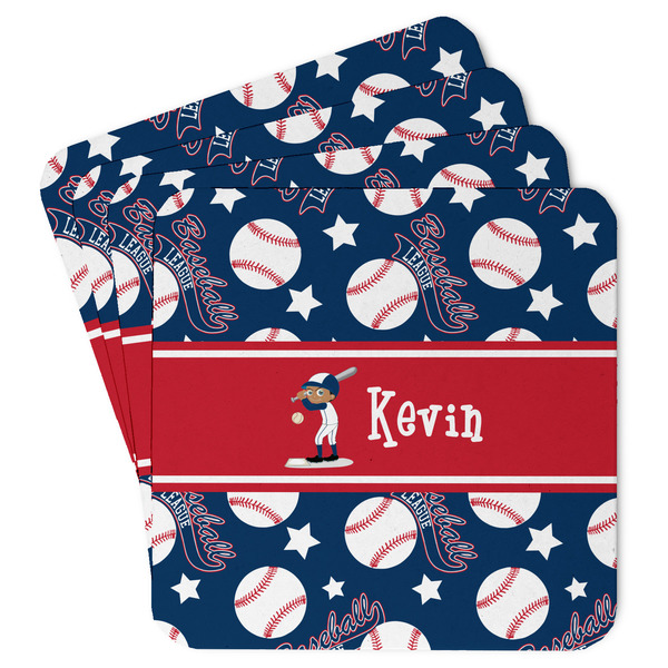 Custom Baseball Paper Coasters (Personalized)