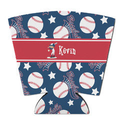 Baseball Party Cup Sleeve - with Bottom (Personalized)