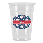Baseball Party Cups - 16oz (Personalized)