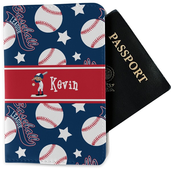 Custom Baseball Passport Holder - Fabric (Personalized)