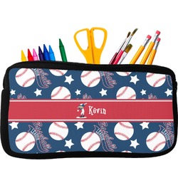 Baseball Neoprene Pencil Case (Personalized)