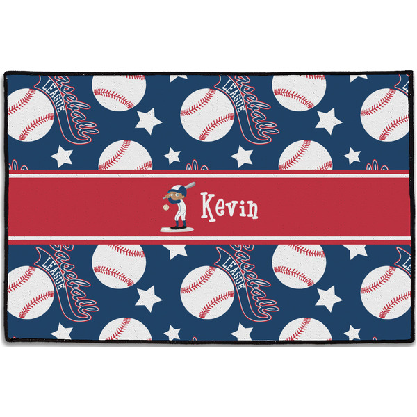 Baseball Personalized Door Mat - 36x24 (APPROVAL)