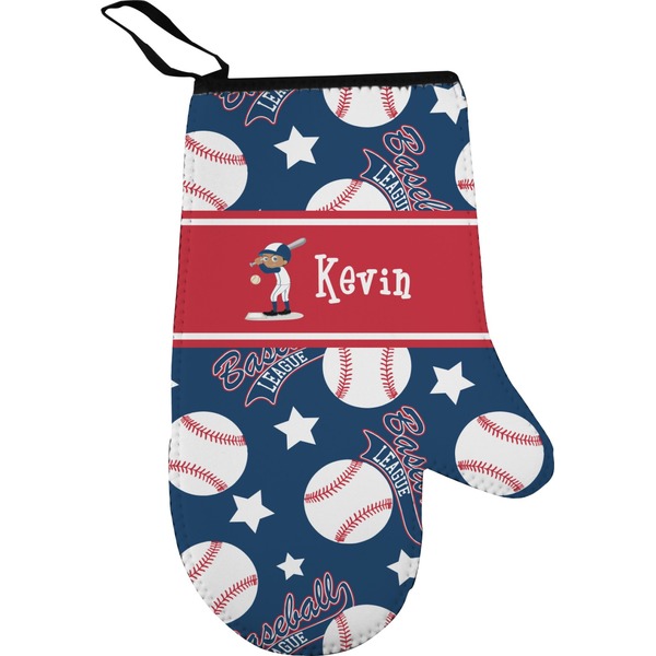 Custom Baseball Oven Mitt (Personalized)