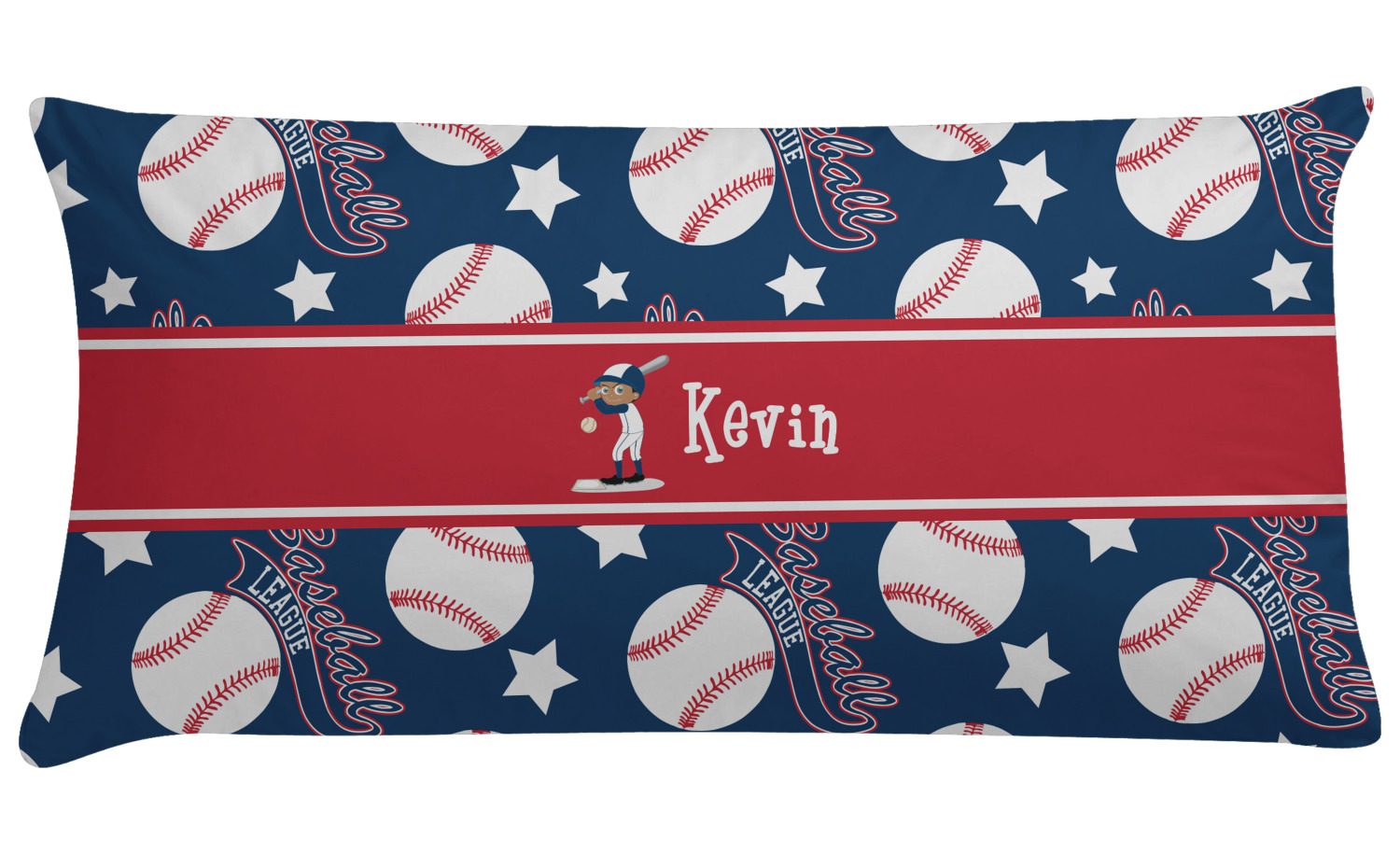 personalized baseball pillow