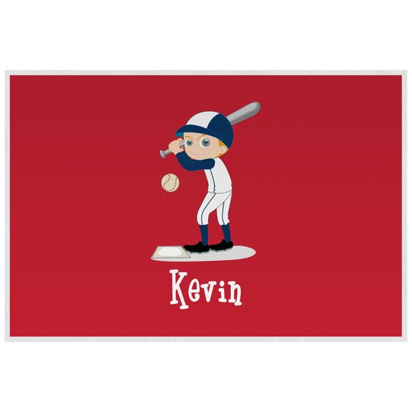 Baseball Personalized Placemat (Back)