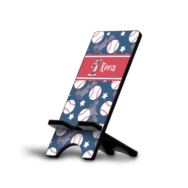 Custom Baseball Cell Phone Stand (Small) (Personalized)