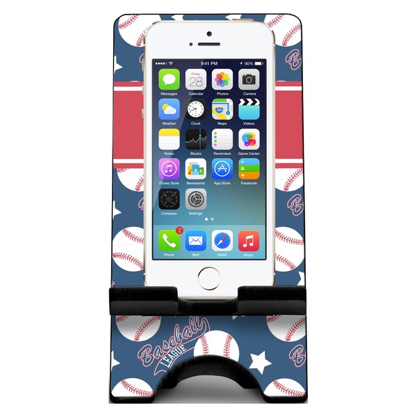 Baseball Phone Stand w/ Phone