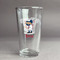 Baseball Pint Glass - Two Content - Front/Main