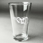 Baseball Pint Glass - Engraved (Single)