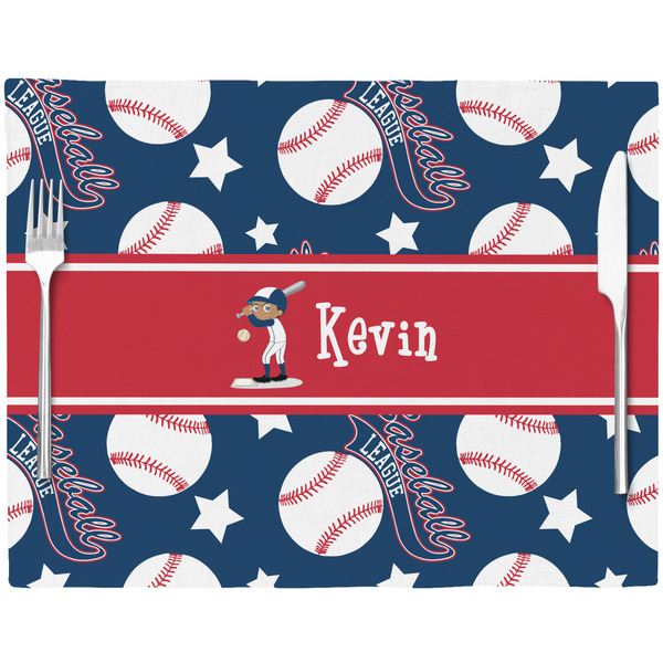 Baseball Placemat with Props