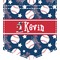 Baseball Iron On Faux Pocket (Personalized)