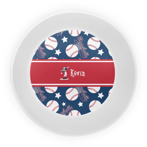 Baseball Melamine Bowl - Center