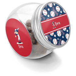 Baseball Puppy Treat Jar (Personalized)