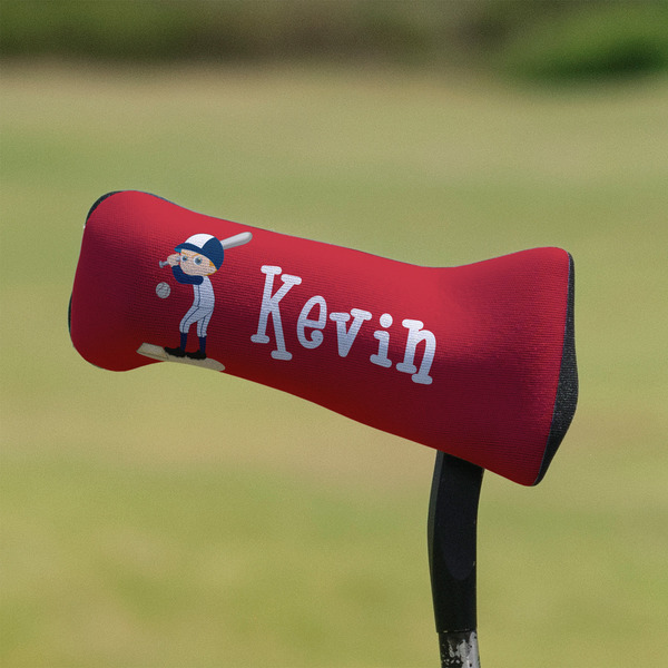 Baseball Putter Cover - On Putter