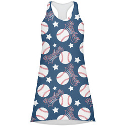 Baseball Racerback Dress - 2X Large