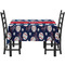 Baseball Rectangular Tablecloths - Side View