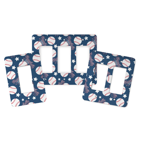 Baseball Rocker Light Switch Covers - Parent - ALL VARIATIONS