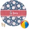 Baseball Round Beach Towel (Personalized)