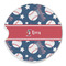 Baseball Sandstone Car Coaster - Single (Personalized)