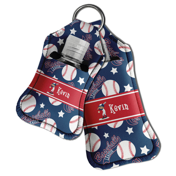 Baseball Sanitizer Holder Keychain - Both in Case (PARENT)