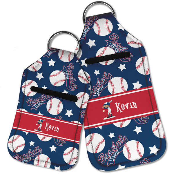 Baseball Sanitizer Holder Keychain - Parent Main