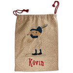 Baseball Santa Sack - Front (Personalized)
