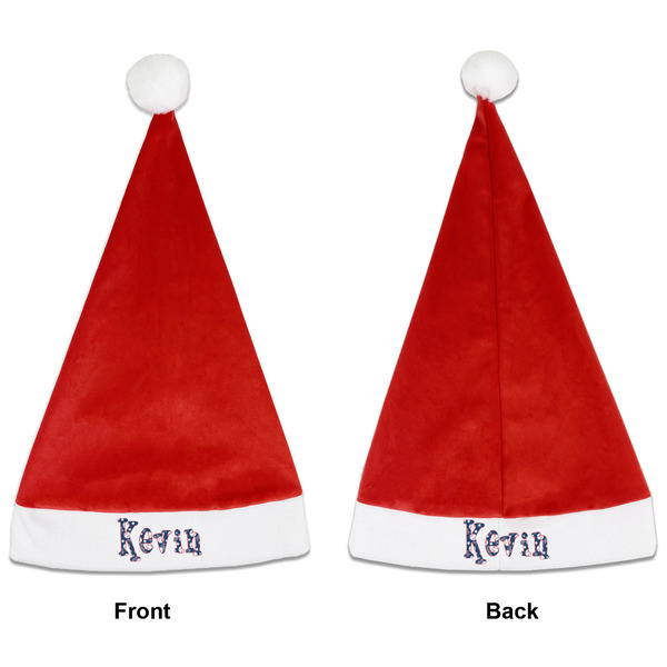Baseball Santa Hats - Front and Back (Double Sided Print) APPROVAL