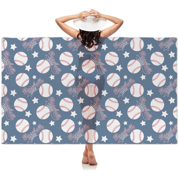 Custom Baseball Sheer Sarong