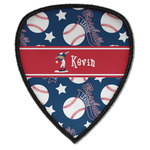 Baseball Iron on Shield Patch A w/ Name or Text