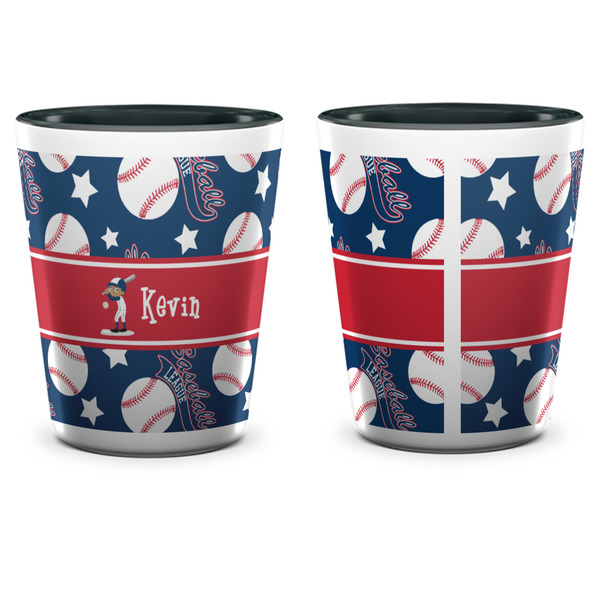 Baseball Shot Glass - Two Tone - APPROVAL