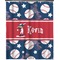 Baseball Extra Long Shower Curtain - 70"x84" (Personalized)