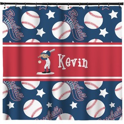 Baseball Shower Curtain (Personalized)