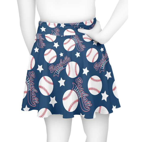 Baseball Skater Skirt - Back