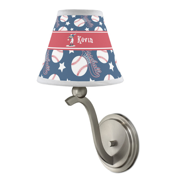 Baseball Small Chandelier Lamp - LIFESTYLE (on wall lamp)