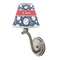 Baseball Small Chandelier Lamp - LIFESTYLE (on wall lamp)