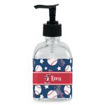 Baseball Glass Soap & Lotion Bottle - Single Bottle (Personalized)