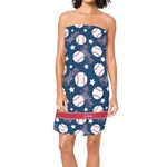 Baseball Spa / Bath Wrap (Personalized)