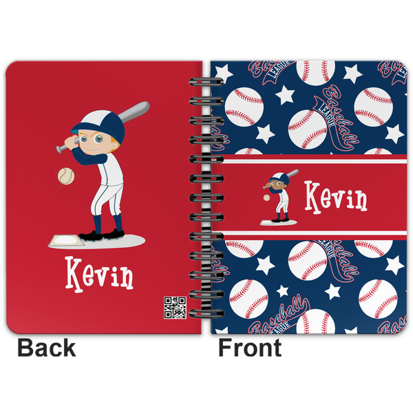 Baseball Spiral Journal 5 x 7 - Apvl